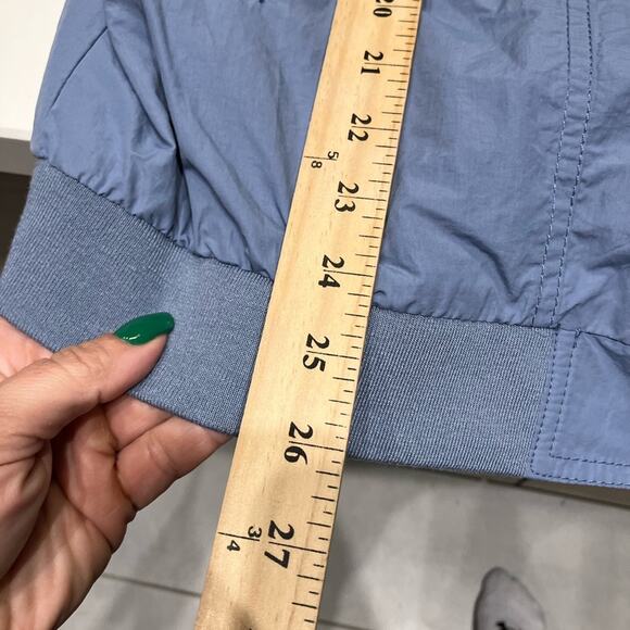 Zara Man Light Blue Lightweight Jacket Sz Large - Picture 8 of 9